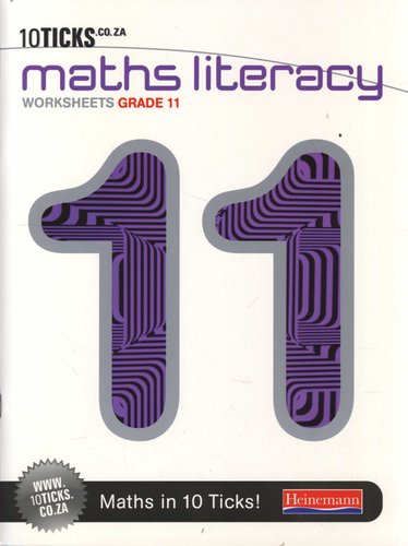 10Ticks Maths Literacy - Grade 11 Worksheets (Paperback): 9780796227157