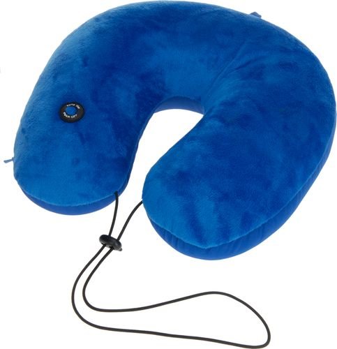 Eco Vibrating Massage Neck Pillow Blue Outdoor Buy Online In