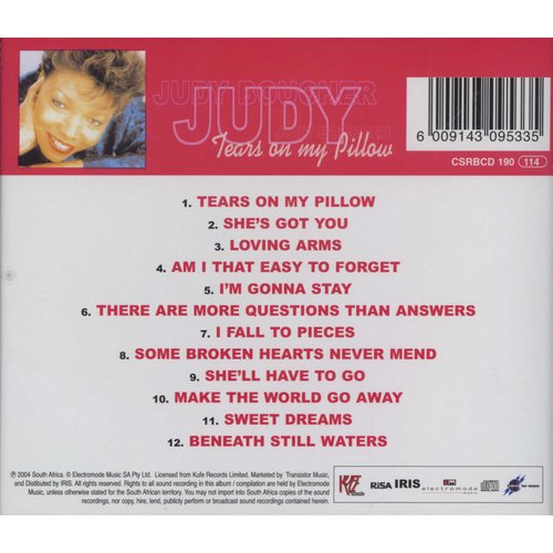 Judy Boucher Tears On My Pillow Cd Music Buy Online In