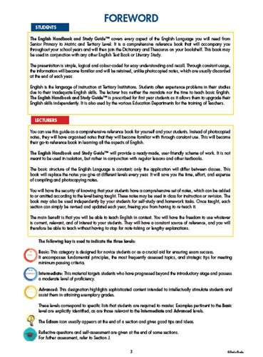 The English Handbook and Study Guide (DHET) - A Comprehensive English ...