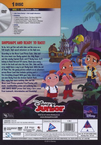 Jake & The Neverland Pirates - Jake Saves Bucky (DVD) | DVD | Buy