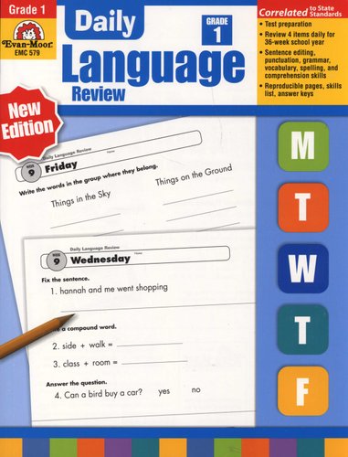 Daily Language Review Grade 1 Teacher Edition Paperback Teacher Ed daily-language-review-grade-1-teacher-edition-paperback-teacher-ed