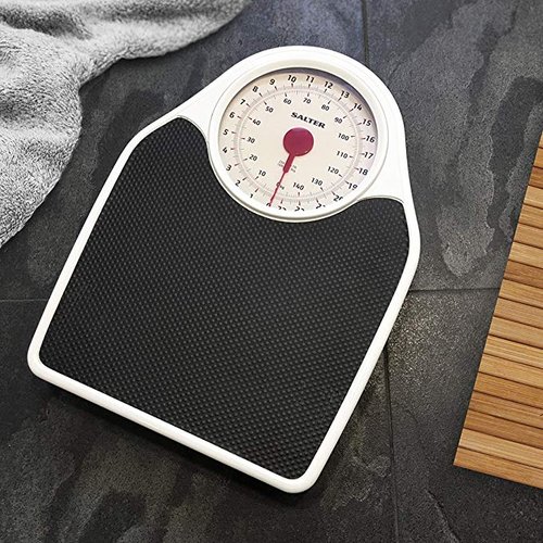 Salter Fitness Mechanical Bathroom Scale (Black) Health & Beauty