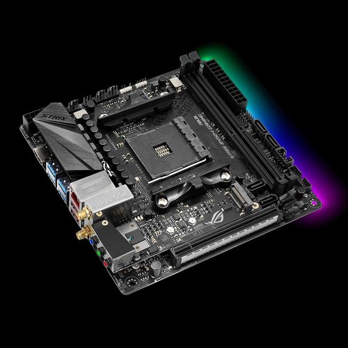 ASUS ROG STRIX AMD B450I Gaming MiniITX Motherboard (AM4) Computers
