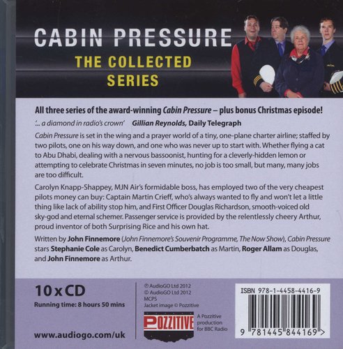 Cabin Pressure The Complete Series 3 Cd Unabridged Edition