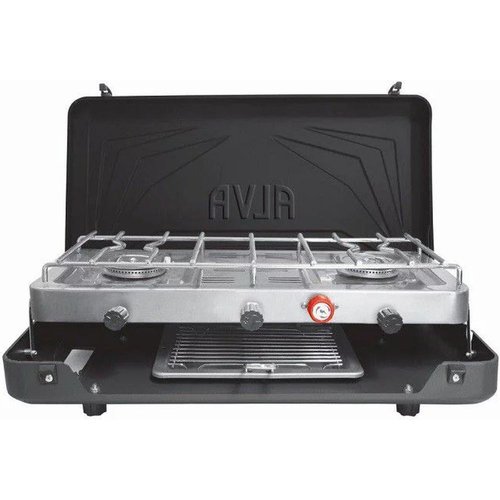 Alva 2Burner Gas Stove and Grill Outdoor Buy online in South Africa