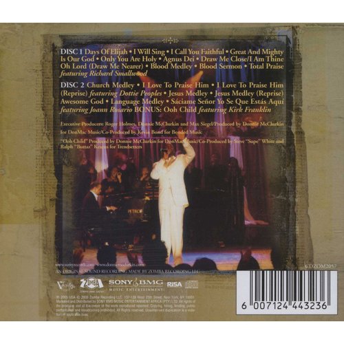 psalms hymns and spiritual songs donnie mcclurkin
