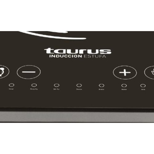 Taurus Single Plate Induction Cooker with LED Display (Crystal Black