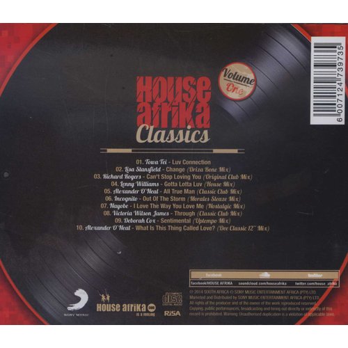 House Africa Classics Vol.1 (CD) Various Artists Music Buy