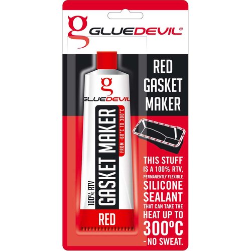 Glue Devil Gasket Maker Silicone (90ml) (Red) Kitchen & Home Buy