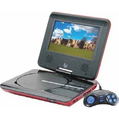Teac DVP737 7" Portable DVD Player (Red) Electronics Buy online in