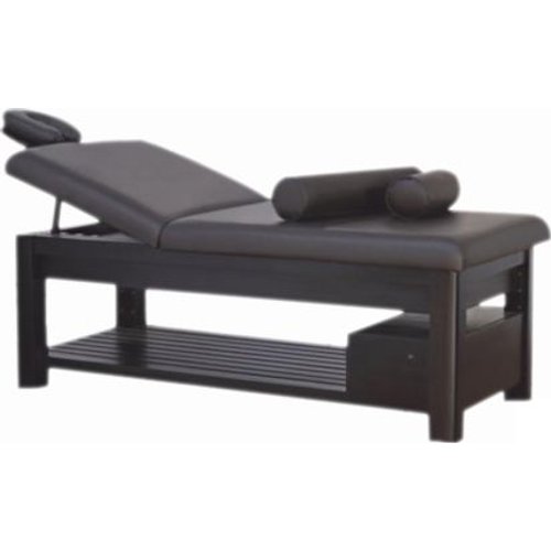 Deluxe Wooden Massage Bed (Mahogony Frame) (Large) All departments