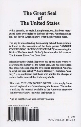 The New World Order By Ralph Epperson Pdf The New World Order (Paperback): A. Ralph Epperson: 9780961413514