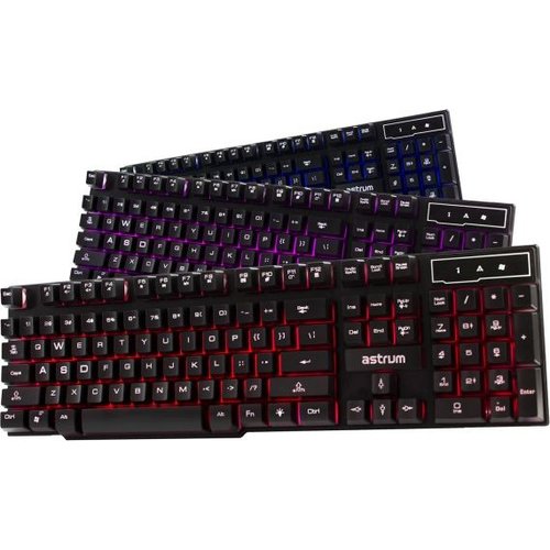 Astrum KL610 LED Backlit Multimedia Keyboard (Black) Computers Buy online in South Africa