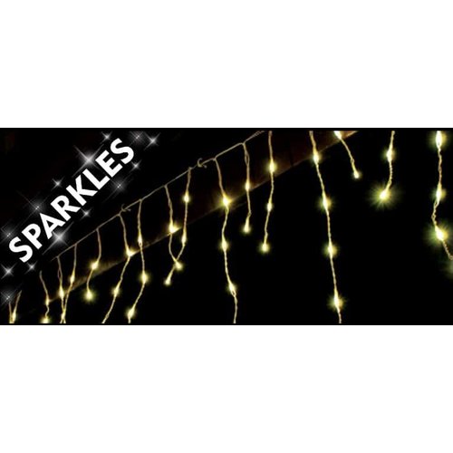 Light Icicle Outdoor Warm White Sparkle Led With Cable 228 Share Your Images