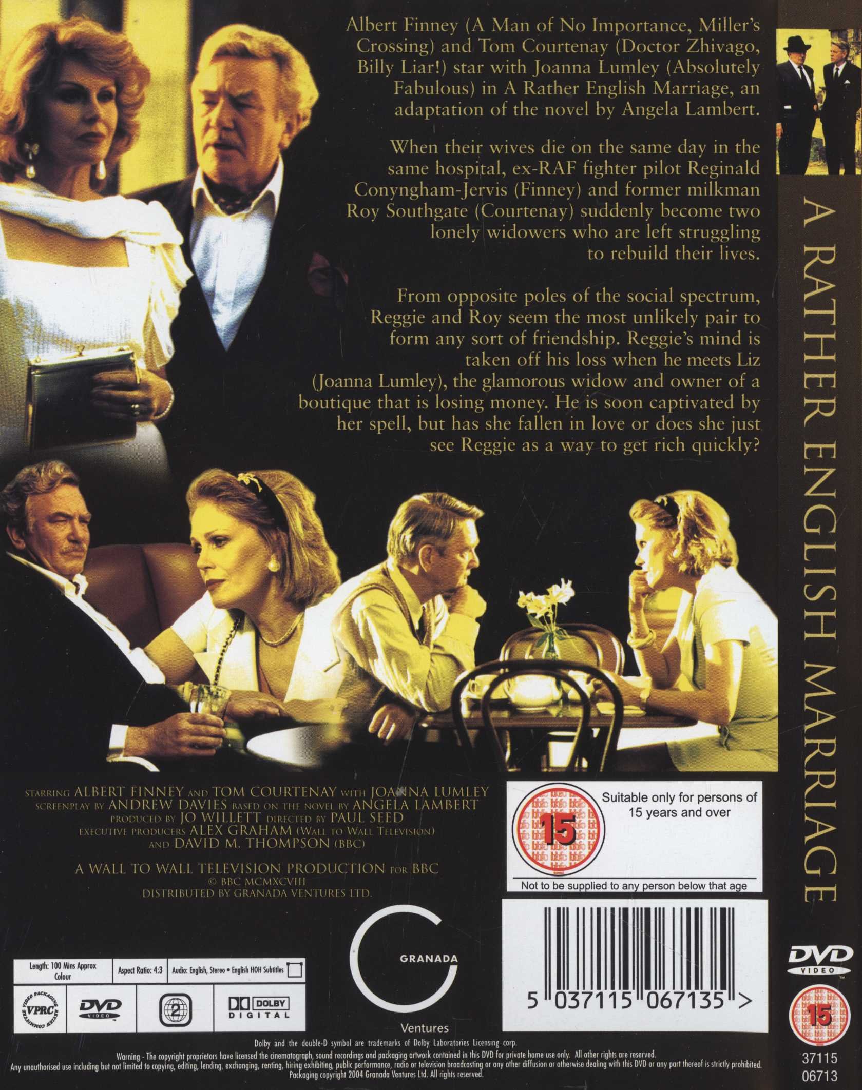 その他 Rather English Marriage [DVD] Amazon.com: A Rather English Marriage [DVD] [1998] : Albert