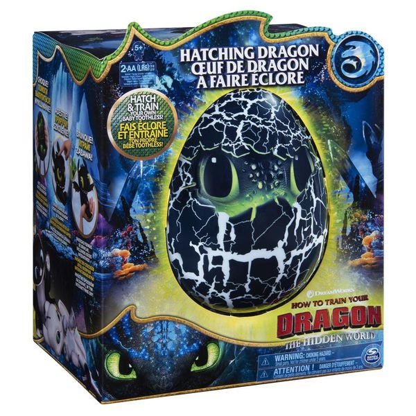 hatching toothless egg