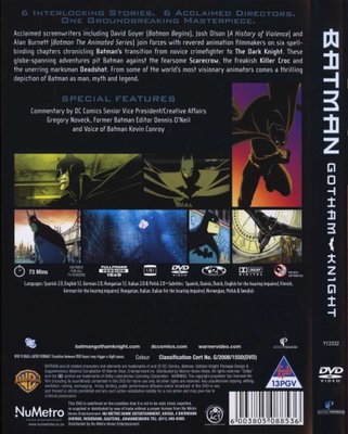 Wallpaper Movies Batman Gotham Knight Dvd For Sale In Cape Town Id 420827837 Free