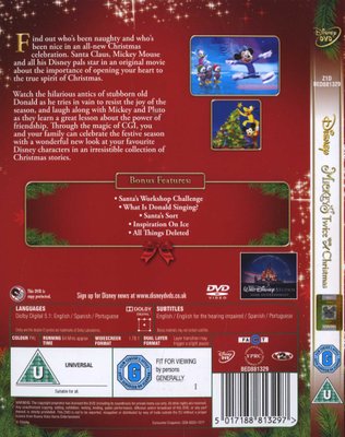 Mickey S Twice Upon A Christmas English Spanish Portuguese Dvd Pam Marsden Mickey Mouse Goofy Donald Duck Minnie Mouse Pluto Walt Disney Studios Dvd Buy Online In South Africa From Loot Co Za