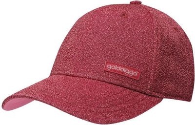 Ladies Golddigga Curved Peak Touch And Close Fastening Baseball Fashion Cap