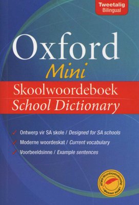 Oxford Mini Skoolwoordeboek School Dictionary English Afrikaans Paperback Oup Southern Africa 9780195992533 Books Buy Online In South Africa From Loot Co Za