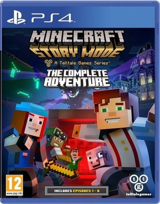 Minecraft Story Mode: The Complete Adventure (PlayStation 4, Blu-ray ...