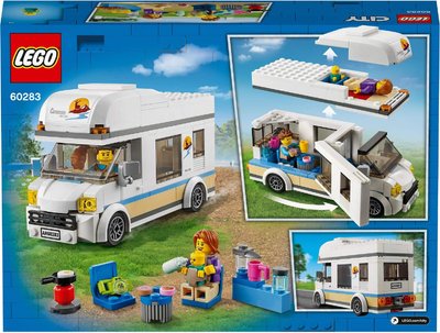 190 Pieces LEGO City Holiday Camper Van 60283 Building Kit for sale online