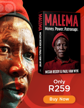 Malema Micah Reddy Pauli van Wyk